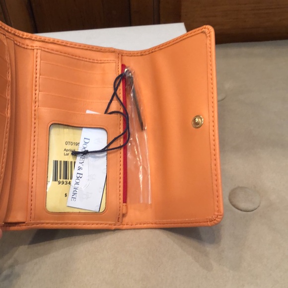 Dooney & Bourke Apricot Wallet - Picture 8 of 11